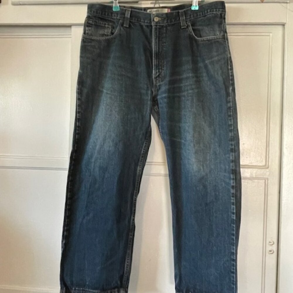 Levis Men's Jeans 559 Relaxed Straight Leg Size 40 X 30 Light Wash Casual Work